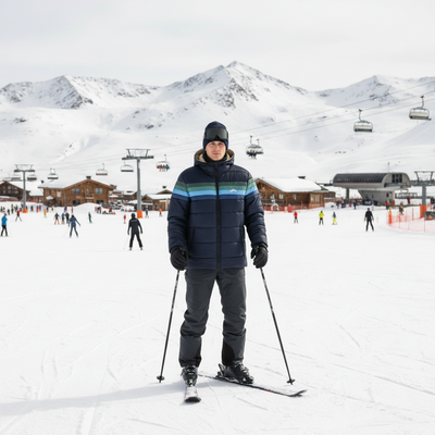 Snowcat Mid-weight Retro Puffer Jacket