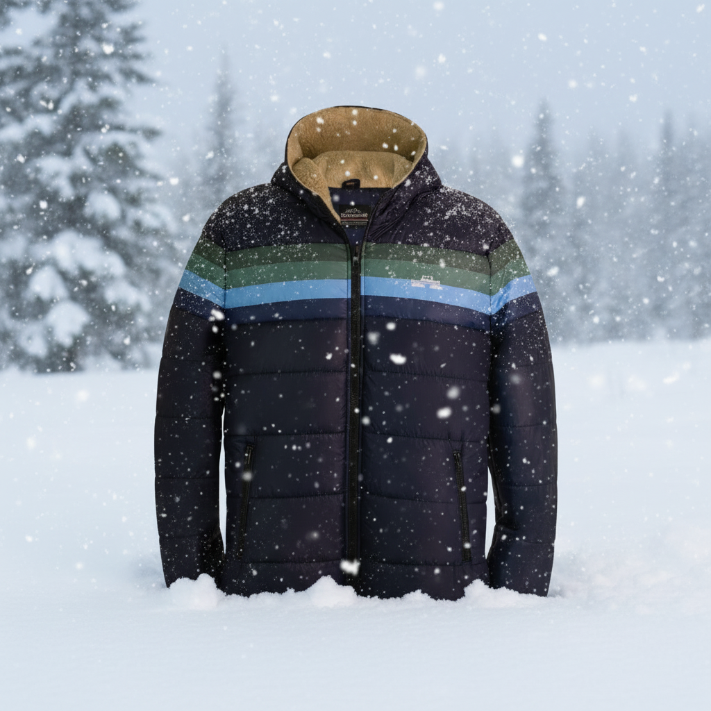 Snowcat Mid-weight Retro Puffer Jacket