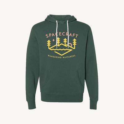 Mountain Lines Hoodie - Spacecraft