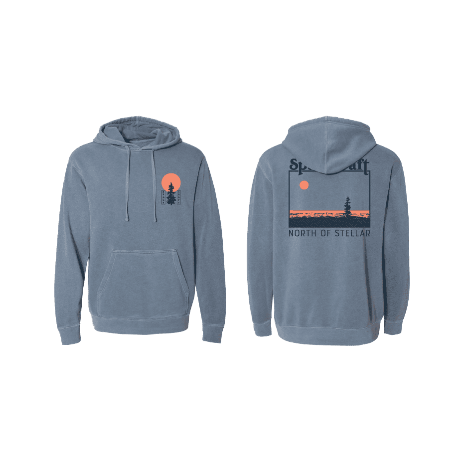 North of Stellar Hoodie - Spacecraft