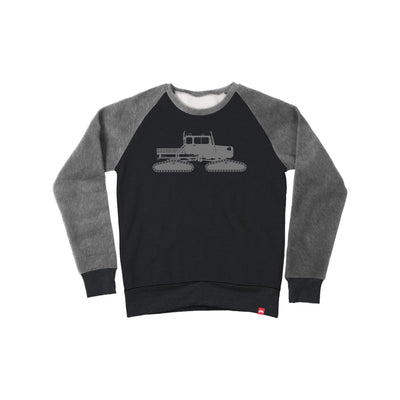 Snowcat Raglan Crewneck Sweatshirt - Spacecraft