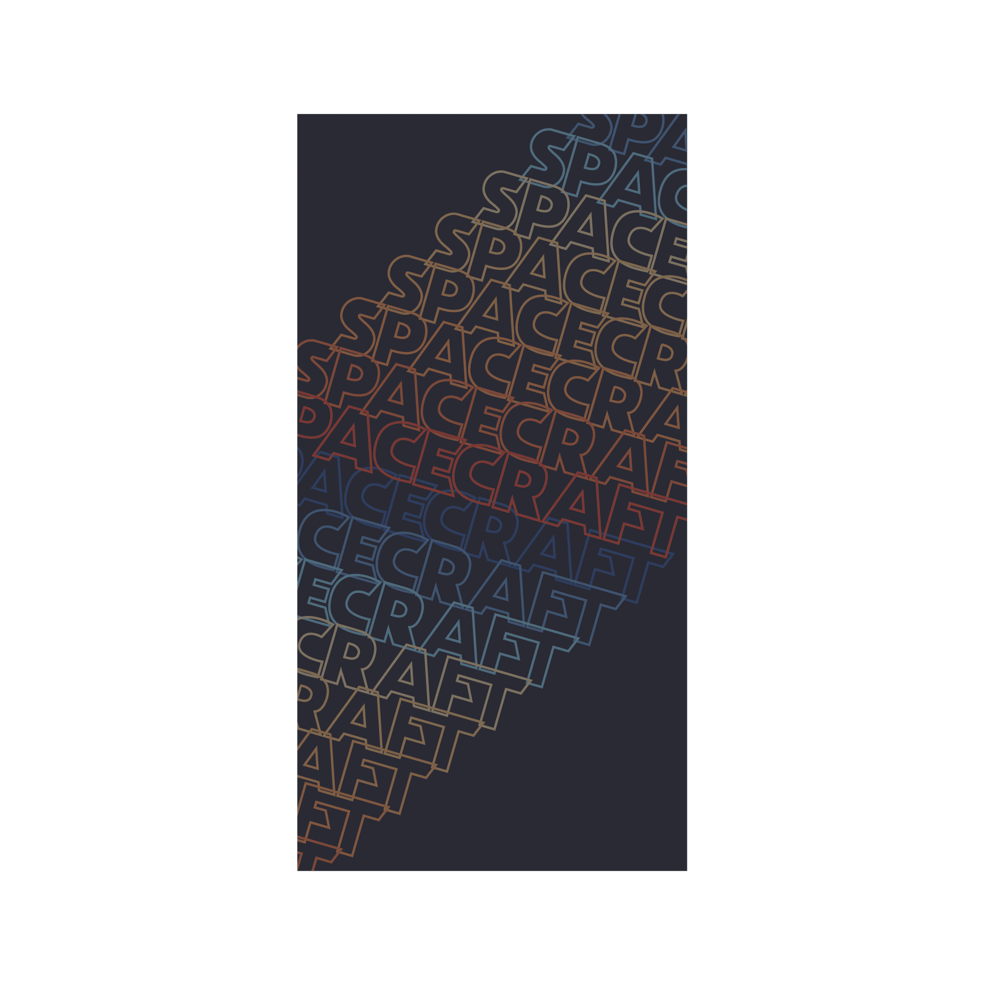 Space Wars Gaiter - Spacecraft