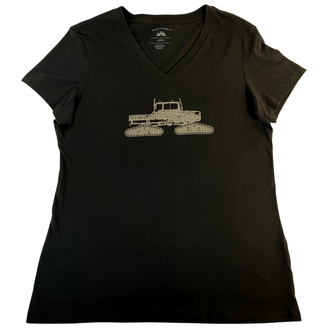 Women's Snowcat V-Neck Tee - Spacecraft