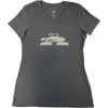 Women's Snowcat V-Neck Tee - Spacecraft