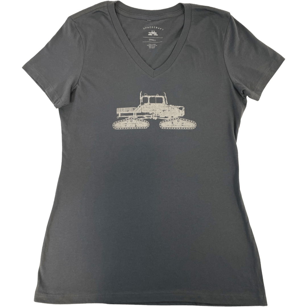 Women's Snowcat V-Neck Tee - Spacecraft