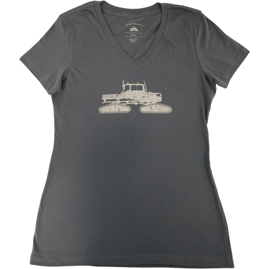 Women's Snowcat V-Neck Tee - Spacecraft